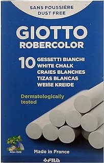 Glotto Chalk Pack Of 10 - White