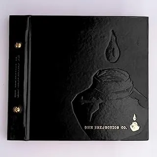 Premium Hardcover sketchbook square size 300gm Black color