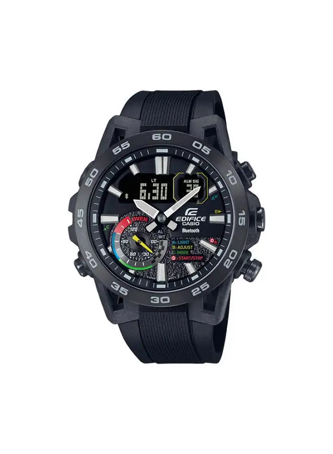 EDIFICE CASIO Resin Chronograph Watch ECB-40MP-1ADF