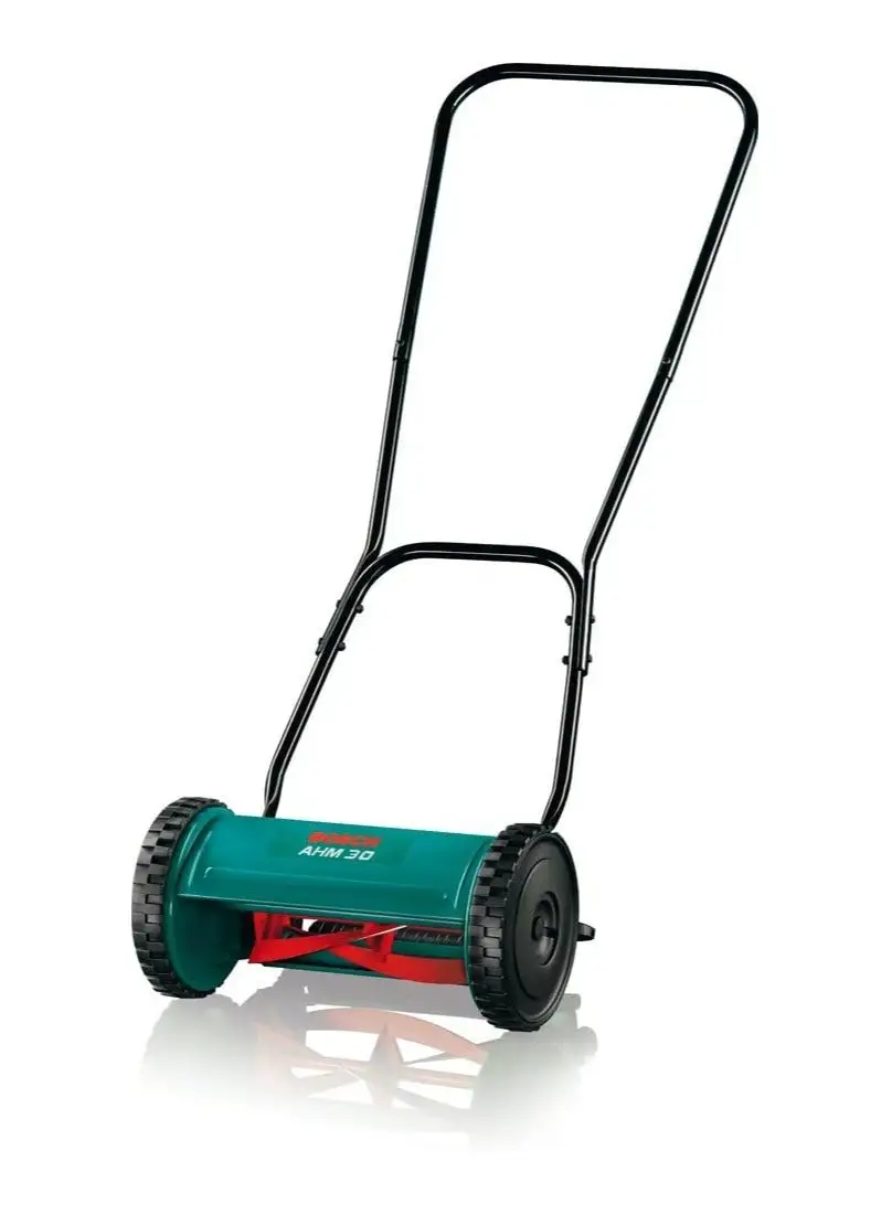 BOSCH Bosch Manual Mower AHM 30, height-of-cut adjustment and a cutting width of 30 cm | Model: 0600886001 with 1 year warranty