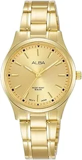 Alba LADIES' Standard Stainless Steel Gold dial ARX026X