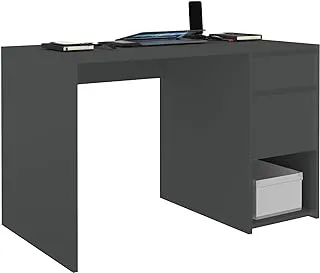 Nine Elements Office & Home Desk | 120 × 60 × 75 CM | Drak grey matt color | 120 C-W