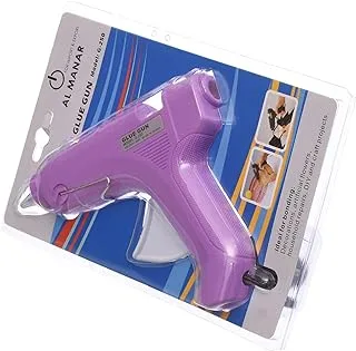 Al Manar G-250 High Quality Glue Gun 40W For Diy & Craft Projects - Pink