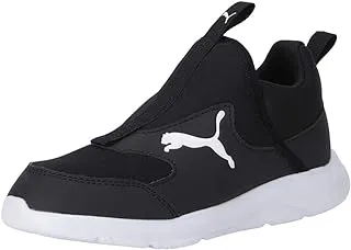 Boys/Unisex Puma Fun Racer Slip On PS Puma Black-Pum Sportstyle Kids Sneakers