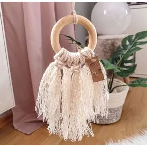 Macrame Mini Dream Catcher Wall Hanging Boho (1 Pcs)