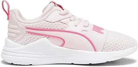 PUMA boys Puma Wired Run Pure PS Galaxy Pink-Galax Sportstyle Kids Sneakers