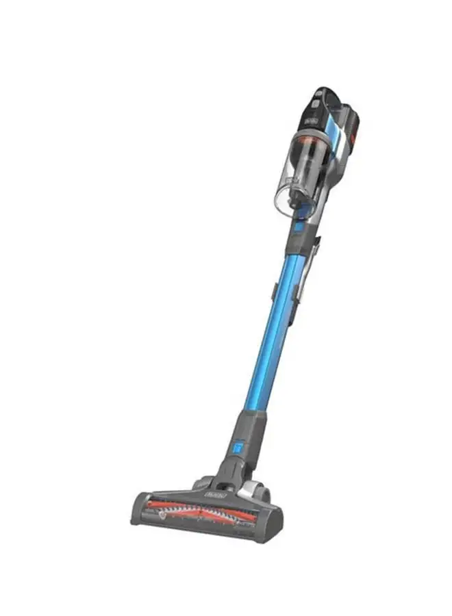 BLACK+DECKER Cordless Stick Vacuum Cleaner 36V Power Series With 4 In1 Function Three Speed Setting And Battery Charge Upto 78 Minutes 750 ml BHFEV362D-GB Blue/Grey