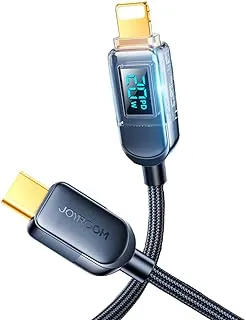 Joyroom TCG02 GaN Ultra 67W 2C2A Fast Charger-Black+100W C to C Cable 1.2m-Black