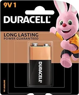 Duracell Alkaline 9V Battery, 1 Count