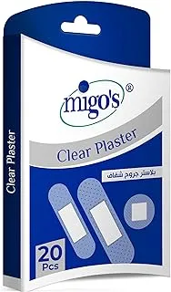 Migo's Transparent Plaster, 20 Strips