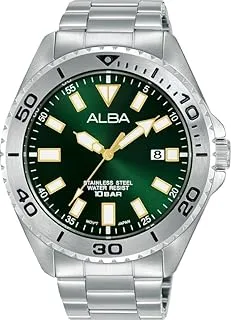 Alba MEN'S ACTIVE Stainless Steel Green dial AS9Q41X