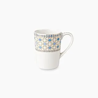 Rosa Porcelain US Arabesque Mug, 400 ml Capacity