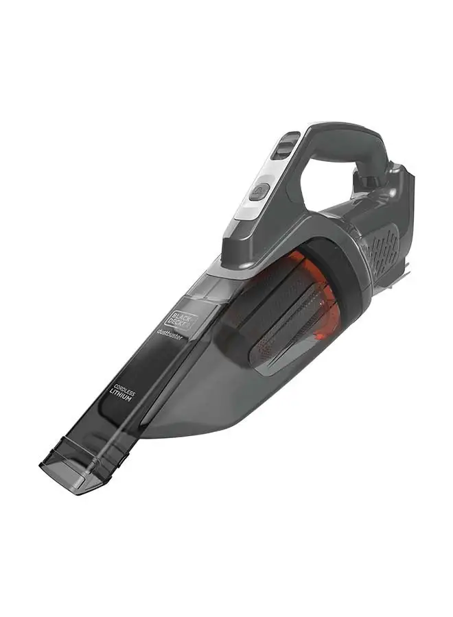 BLACK+DECKER Cordless Dustbuster Hand Vacuum Removable Battery, 18V, 1.5Ah 500 ml BCHV001C1-GB Grey