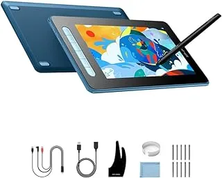 XP-PEN Artist10_2nd 10 inch Drawing Pen Display Graphics Monitor Full-Laminated Technology Drawing Monitor with Tilt Function,X3 Smart Battery-free stylus,Full-featured USB-C Connection (Blue)