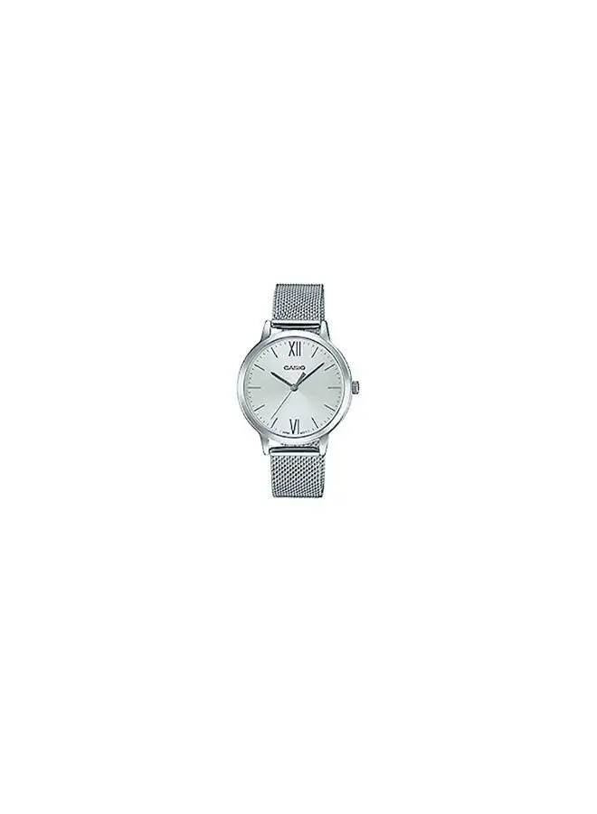 CASIO Stainless Steel Analog Watch LTP-E157M-7ADF