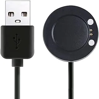 Generic Smart Watch Magnatic Charger - Compatible with T500 - M8 - T500 plus- T500+max - T200 plus