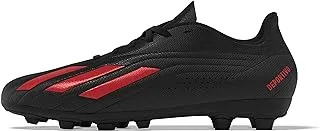 adidas Deportivo II FxG J FOOTBALL/SOCCER FOOTBALL SHOES (FIRM GROUND) for Boys CBLACK/RED/RED size 28.5 EU