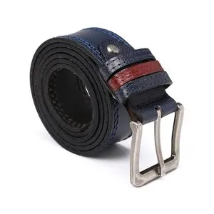 Activ Stitched Edges Triple Loop Belt - Navy Blue