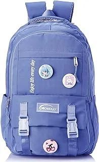 CROSSLAND Kids Backpack Multi Internal and External Pockets and Zippers, Heavy Duty Washable Material