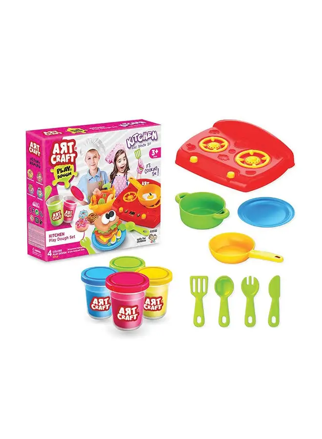 dede 12-Piece Kitchen Play Dough Set 3332 320x65x250centimeter