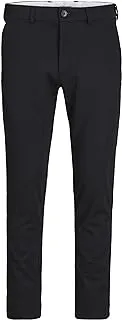 Jack & Jones Plus Men's Marco Cooper Chino Trousers, 46W - Black