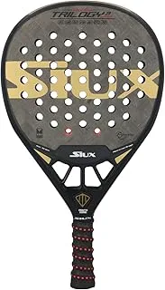 Siux Trilogy 3 Hybrid Padel Racket, Black/Gold