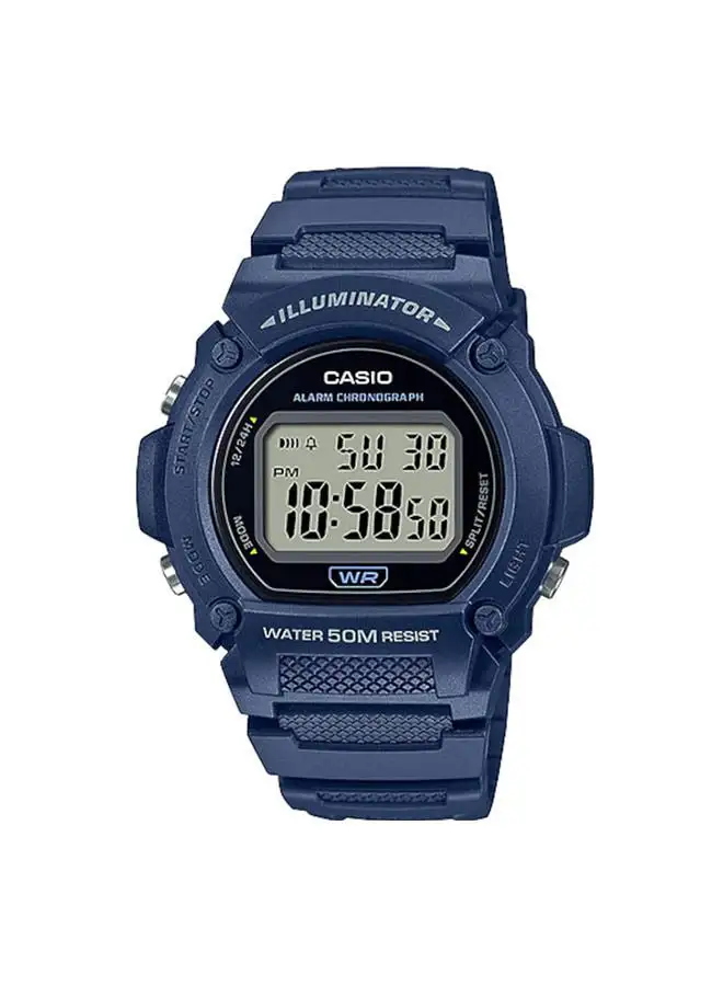 CASIO Resin Digital Watch W-219H-2AVDF