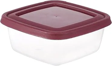 Bager Cook&Keep Square Storage Box 500 Ml, Burgundy