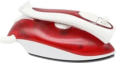 RAF Steam Iron R.1259R, 800 Watt, 220v, 50Hz, Red