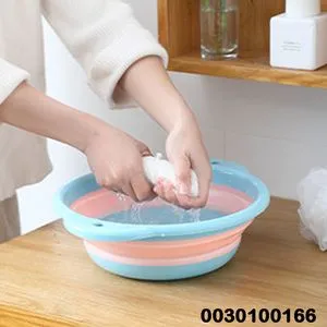 Multipurpose Foldable Silicone Dishwashing Dish