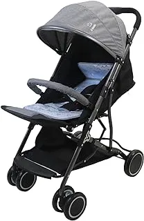 G Baby Baby Stroller With Umbrella&Stands&Diaper Changing Pad-Grey&Black