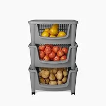 Aksa 05/0152 Plastic Sleek-Turbo Organizer, 50 x 80 cm Size, Grey