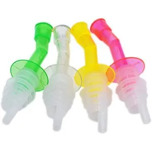 4 Sets  Oil Liquor Bottle Pourers Dispenser