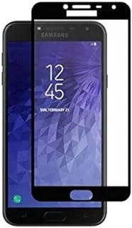 Samsung Galaxy J4 (2018) 5D Full Glue 0.26mm 9H Tempered Glass Full Screen Protector - Black