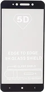 Front Glass Screen Protector 5D For Samsung A7 2017 - Clear/Black