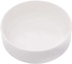 Tunisie Tu-4701614 Set Of 6 Pieces Of Porcelain Salad Bowl 14Cm Suitable For Home And Restaurants With Premium Durable Material - Off-White