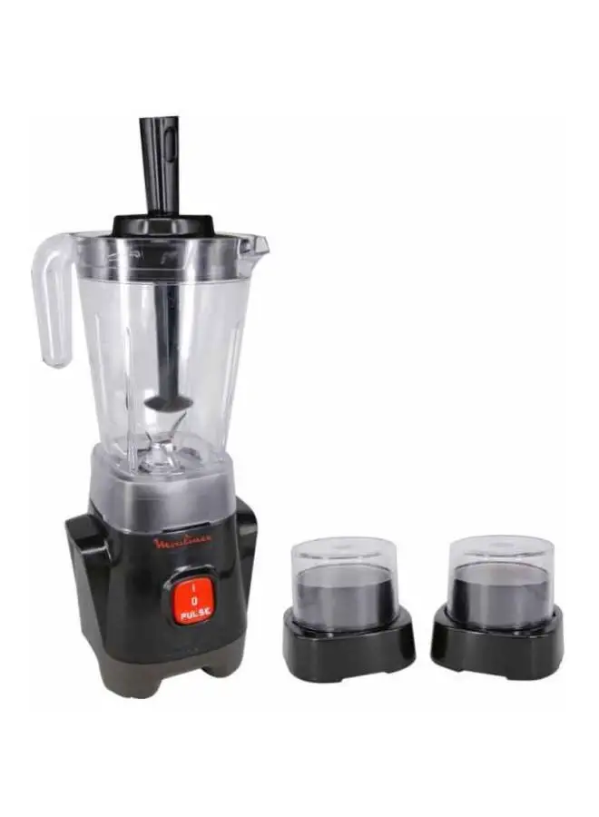 Moulinex Genuine Blender With Grinder And Grater, 1.5 L 400.0 W LM2428EG Black