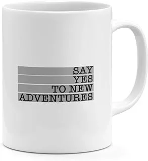 Loud Universe Say Yes To New Adventures Road Trip Out Going For Friends Mug