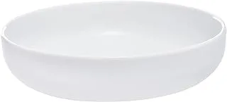 Tunisie Tu-8801620 Set Of 6 Pieces Of Porcelain Yaka Soupsalad Plate 20Cm Suitable For Home And Restaurants With Premium Durable Material - White