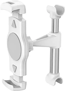 WIWU CH017 Lazy Car Backset Bracket For Mobile & Tablet, 360 degree rotation, Applicable to 4.7 to 12.9 inch phones and tablets, Lightweight design - White