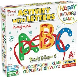 Dede Activity with Letters 140-Pieces