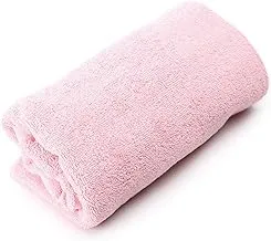 Red Cotton - Cotton Towel Soft and Absorbent Ideal for Bath, Beach, and Home Use- size 50x100 -rose