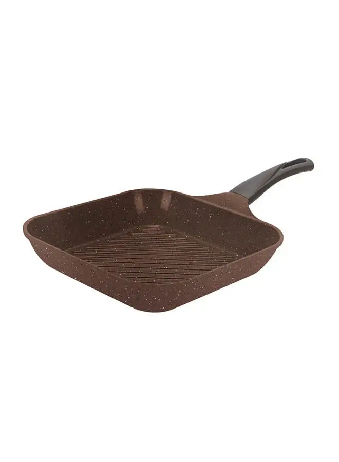 Master Granite Grill 28 cm -Brown