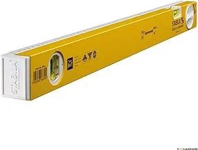 Stabila 18879 80T Extendable Spirit Level with 2 Vials, 63-105 cm Size