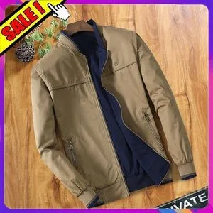 Fashion Men Double Sided Wear Jacket