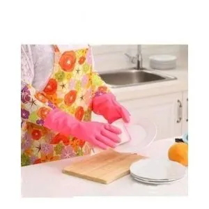 An Elbow Gauntlet For Dishes, For Easy Washing Of Utensils And Dishes