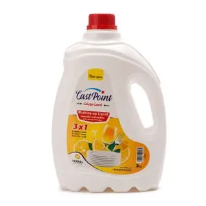 Last Point Washing Up Liquid With Yellow Lemon 2KG