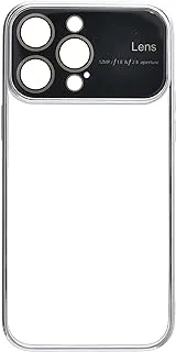 P-Lens High Quality Back Cover With Robust Protection Against Drops Impacts For Iphone 14 Pro Max - Clear Silver