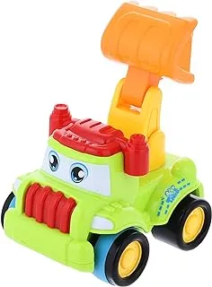 Generic Plastic Small Car With Cartoon Design And Add More Funny For Children - Multi Color