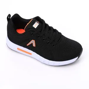 Activ Orange Detail For Black Lace Closure Sneakers